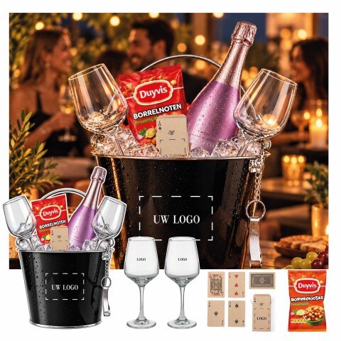DPS Company Kerstpakket Bedrijven Buckets Wijn Alchochol Roosendaal Bubbels