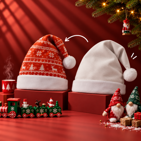 Feestelijke Kerstmutsen in Scandinavische Stijl